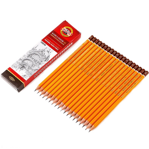 Bút chì chuốt Tiệp Khắc KOH 2B,4B,6B