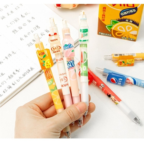 Set 6 Bút Gel Đen - Umei Calgen Ace