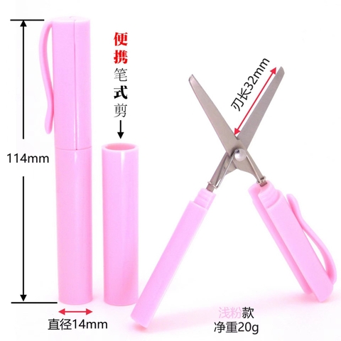 Kéo Dạng Bút Bấm Mini