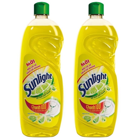 Nước rửa chén Sunlight Chanh 100 -  Chai 750g