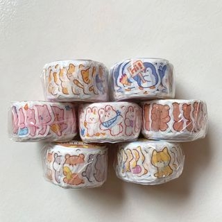 Washi Tape 100 Sticker Dễ Thương