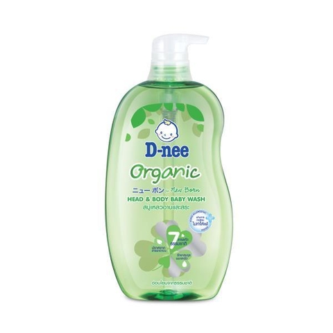 Sữa Tắm Bé Dnee Organic Thái - Gluten Free