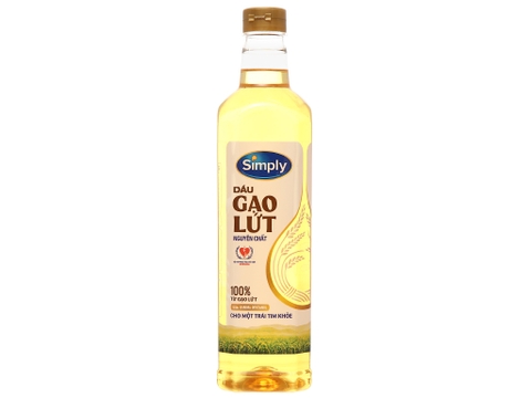 Dầu Gạo Lứt Simply - 1 Lít