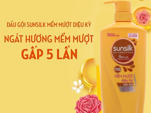 Dầu gội Sunsilk mềm mượt diệu kỳ  - 650ml