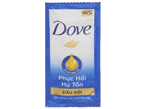 Dầu gội Dove phục hồi hư tổn 5.8ml x 12 gói
