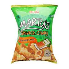 Bánh Snack Oishi Chay- Vị Da Heo Quay