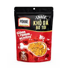 Snack Ponnie Khô Gà Bơ Tỏi - 35g