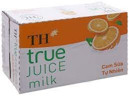Nước Trái Cây TH True Mik Hương Cam - 300ml