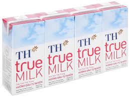 Sữa TH True Milk vị Dâu - 180ml