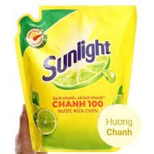 Nước Rửa Chén Sunlight Chanh Túi - 1.3L