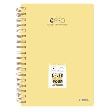 Sổ Caro B5 Klong Lò Xo Kép 200T -MS297