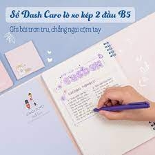 Sổ Dash Caro B5 Klong Lò Xo Kép 2 Đầu 120T MS504