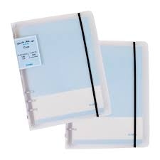 Sổ Caro A5 Klong Nét Đứt Kẹp Còng Sắt 100T - MS516