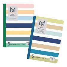 Sổ May Caro A4 Math Notebook Klong 200T- MS988