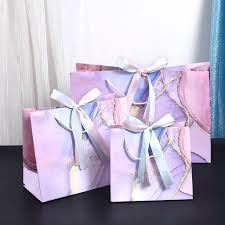 Túi Giấy Kèm Dây Ruy Băng Happy Time- Size Nhỏ