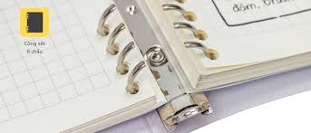 Sổ Caro (6x6) Còng Sắt B5 100T Klong MS530