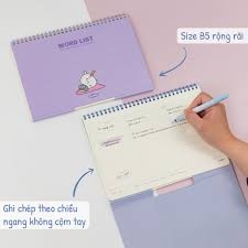 Sổ Word List B5 120T Klong MS917