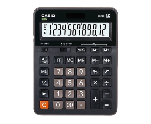 Máy tính Casio GX - 12B -BK chính hãng