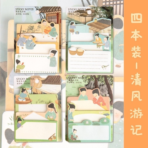Giấy Note 3 Tầng Cute