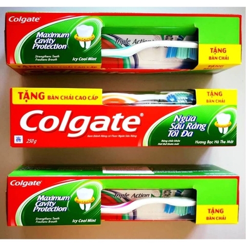 Kem đánh răng Colgate Tặng