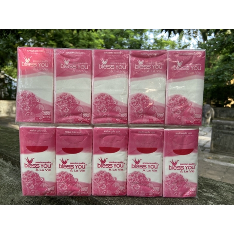 Khăn Giấy Cầm Tay Bless You - 12 Miếng