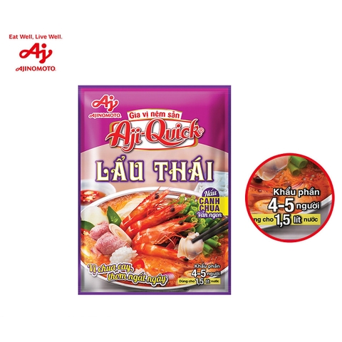 Gia Vị Nêm Sẵn Aji-Quick Lẩu Thái - 50g