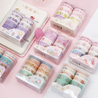 Hộp 10 Cuộn Washi Tape