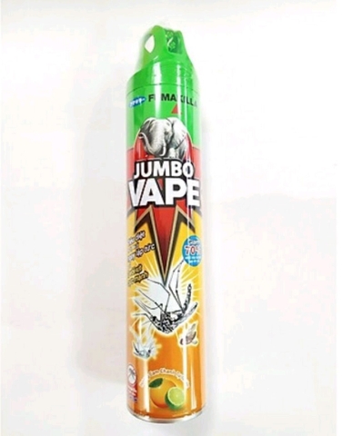Bình xịt Muỗi Jumbo Vape Voi -Hương Cam Chanh