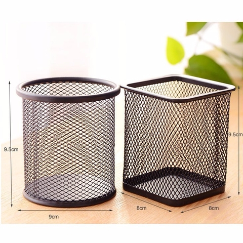 Hộp cắm bút lưới Deli tròn - E9172