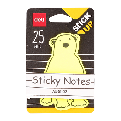 Giấy Ghi Chú Deli EA55102 Shape