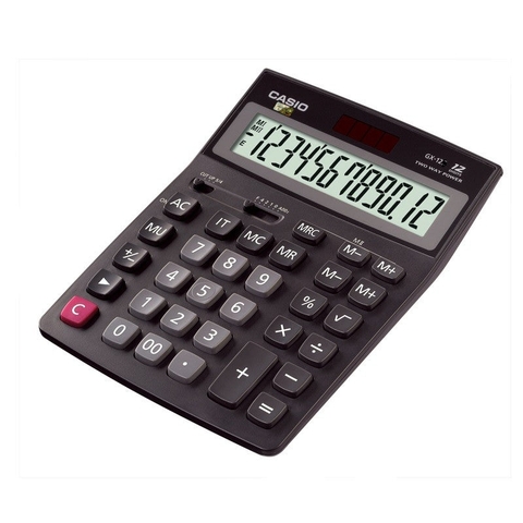 Máy tính Casio GX - 12B -BK chính hãng
