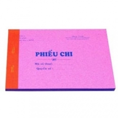 Phiếu chi 1 liên 13x19cm HN