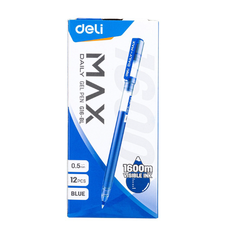 Bút Gel Deli G16-BL