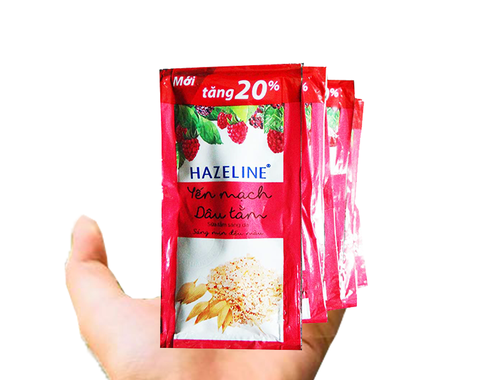 Sữa tắm Hazeline dây hồng - dâu tằm