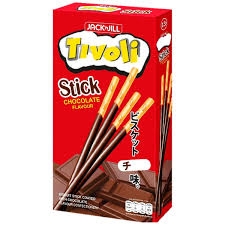Bánh Que Stick Tivoli - Bánh Đũa Màu Đỏ - Vị Socola