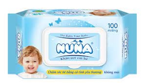 Khăn Ướt Nuna - 30 Miếng