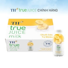 Nước Trái Cây TH True Mik Hương Chuối - 300ml