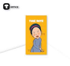 Sổ Tay Dài Tube Note 180T