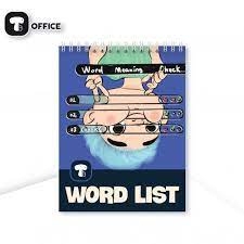 Sổ Học Từ Vựng A5 Word List 160T