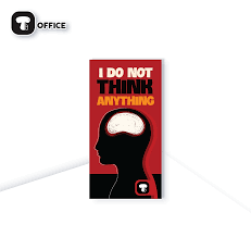 Sổ Xé Gáy A6 I Do Not Think Anything