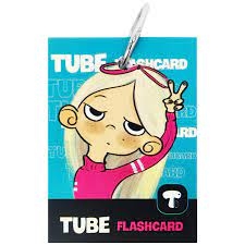 Flashcard Có Còng Tube