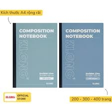 Sổ Composition Notebook InviDot Line A4 300tr Klong MS 215