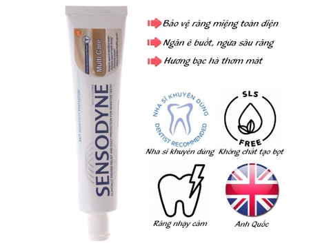 Kem đánh răng Sensodyne Multicare