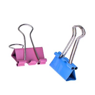 Kẹp bướm màu Deli 8554 - 25mm