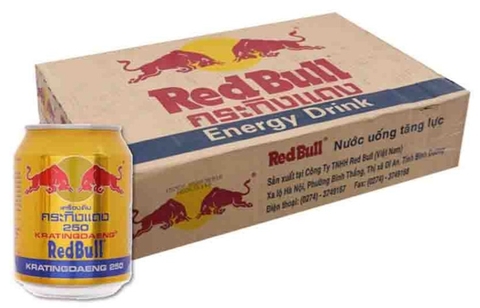 Nước Tăng Lực Redbull Thái - Dạng Lon