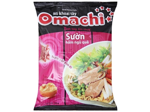 Mì Omachi Sườn Hầm Ngũ Quả - 80g