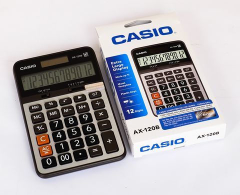 Máy tính Casio AX-120B chính hãng