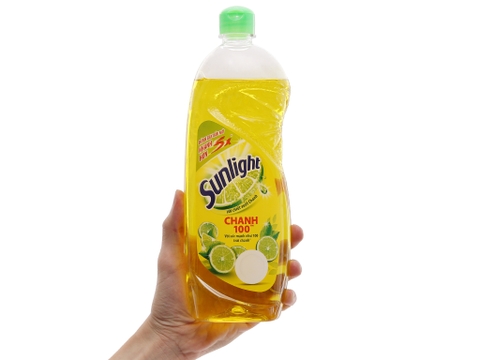 Nước rửa chén Sunlight Chanh 100 -  Chai 750g