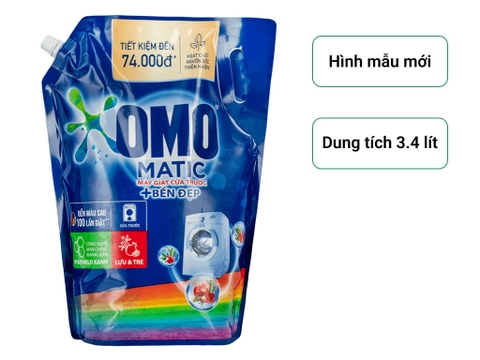 Nước giặt OMO Matic Bền Đẹp