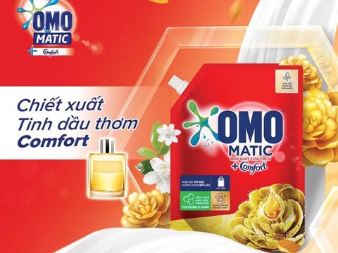 Nước giặt OMO Matic Hương Comfort